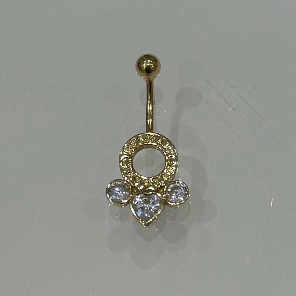 Elegant Women's pirsing for a belly button